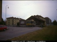 O17-36  Halmstad N 21 juni 1997 : Halmstad, Platser, SvK 126 Göteborg--Malmö, Svenska järnvägslinjer, Sverige